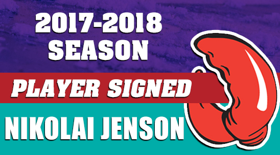 Mudbugs Tender First Defenseman Nikolai Jenson