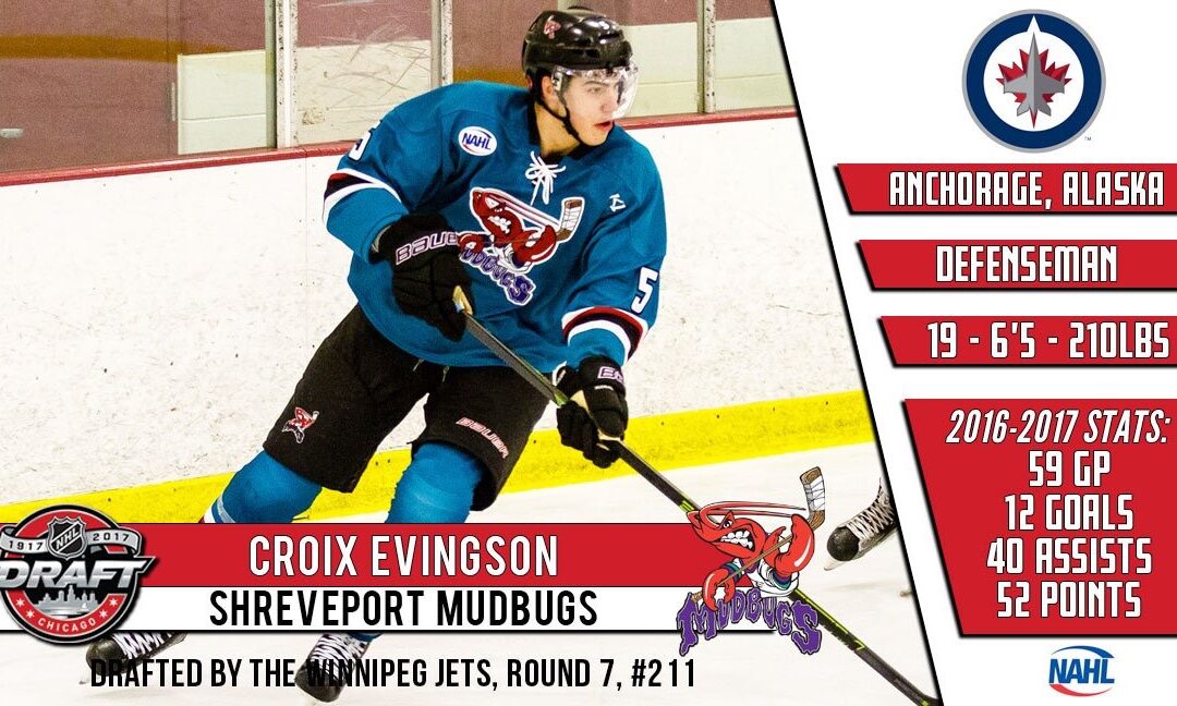 #5 Evingson Drafted to Winnipeg Jets