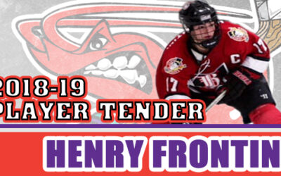 Mudbugs Tender Henry Frontini for 2018-19 Season
