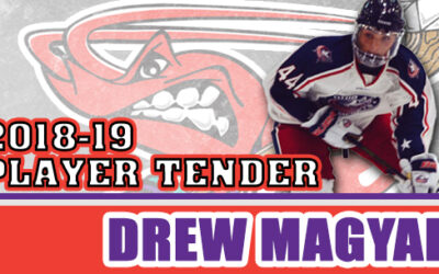 Mudbugs Tender Drew Magyar for 2018-19 Season