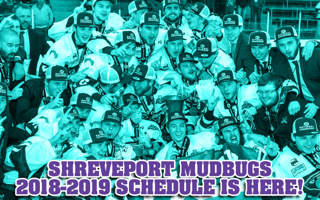 Mudbugs 2018-2019 Season Schedule