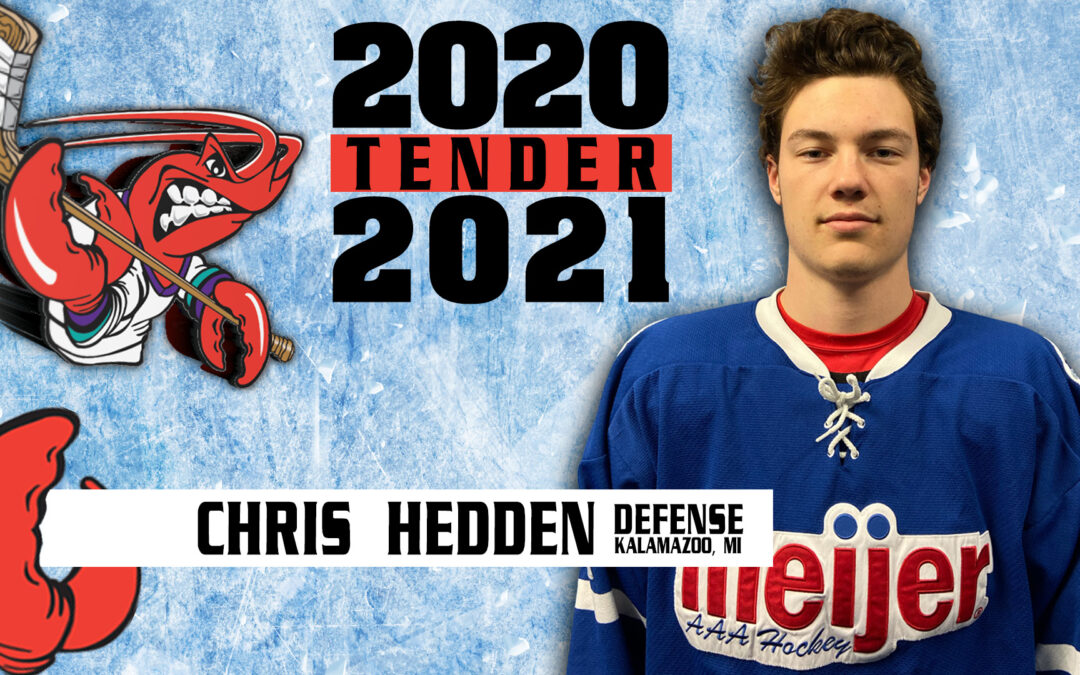 Mudbugs Tender Defenseman for the 2020-21 Season