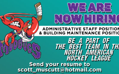 The Mudbugs are Hiring!