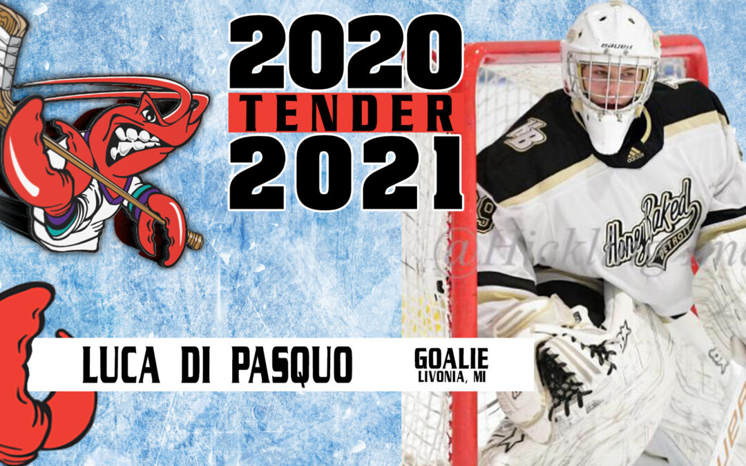 Mudbugs Tender Luca Di Pasquo for 2020-21 Season