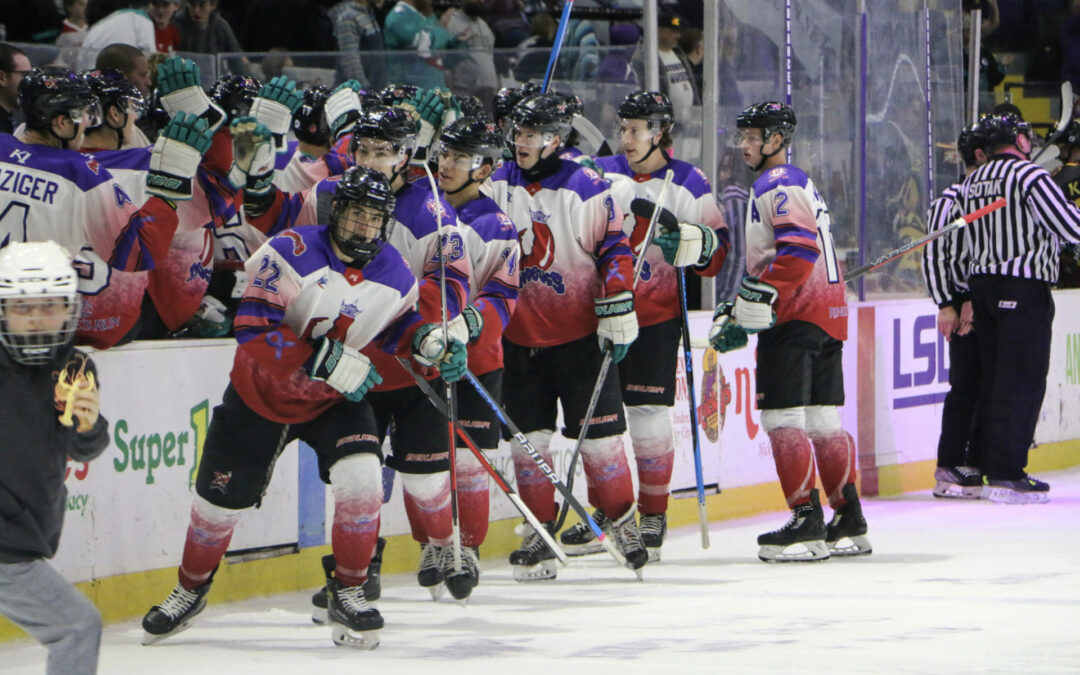 Three PP Goals Help Bugs Earn Sweep over Rhinos