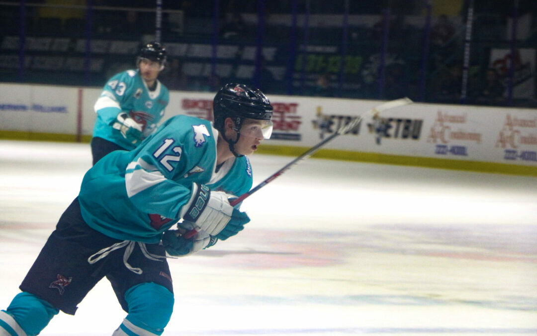 Nichol’s OT Goal Elevates Bugs to Sweep over Ice Wolves