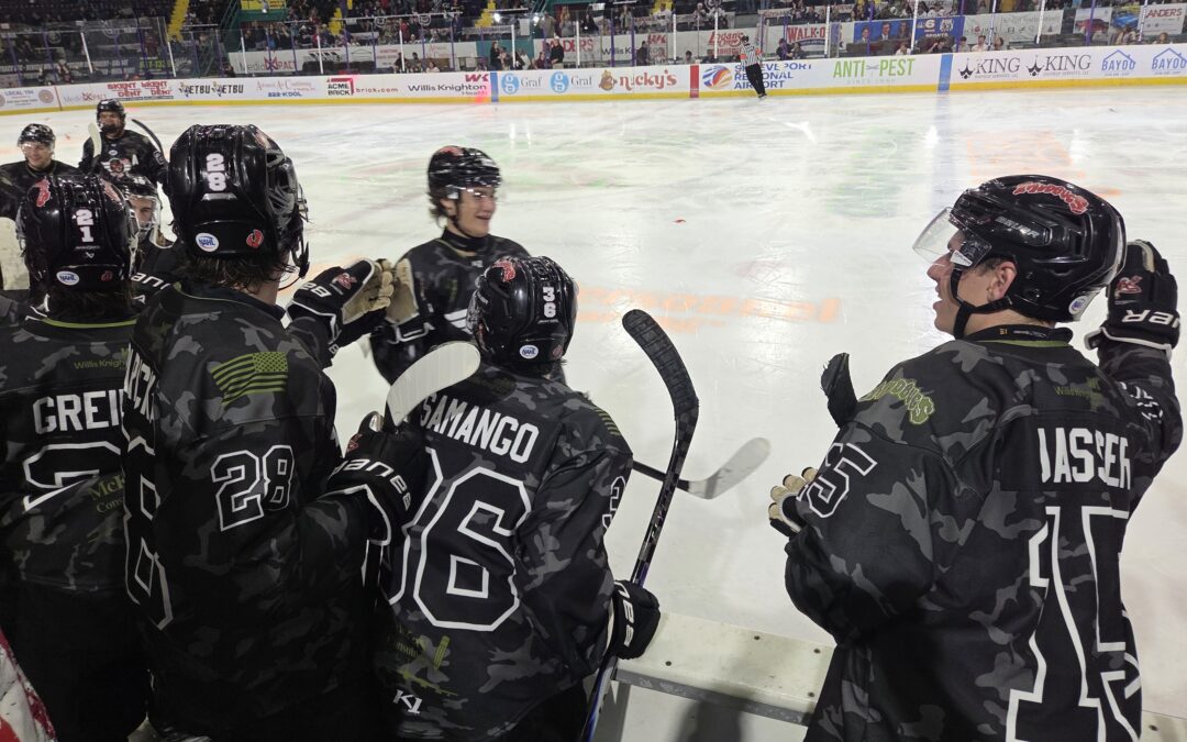 Hoglund’s Pair of Goals Helps Bugs Earn a Point in Shootout Loss to IceRays